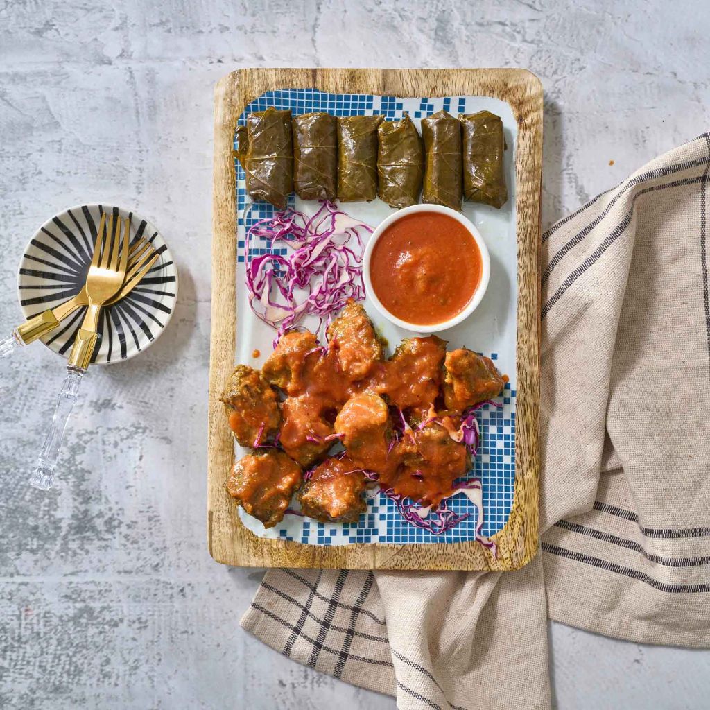 ورق عنب مع لحم