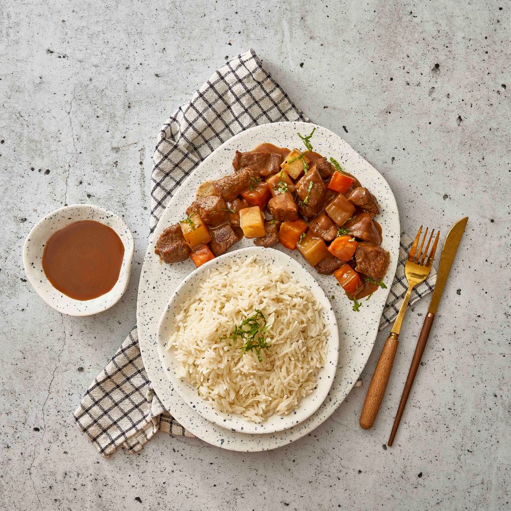 كباب حلة مع أرز