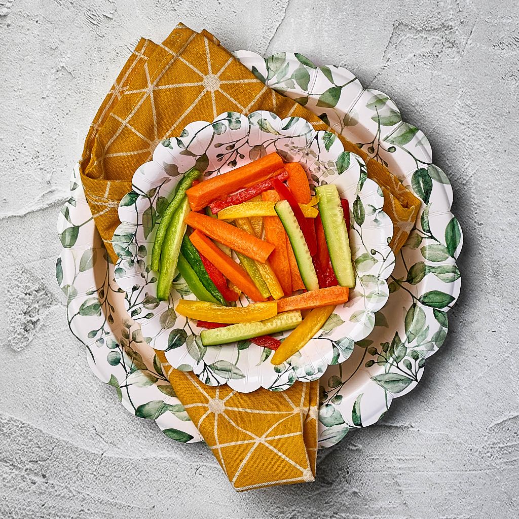 طبق الخضار الطازج